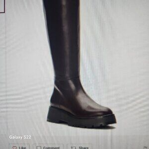 Vince Camuto Nettrio Wide Calf Boot. "Root Beer". NWT. Size: various
